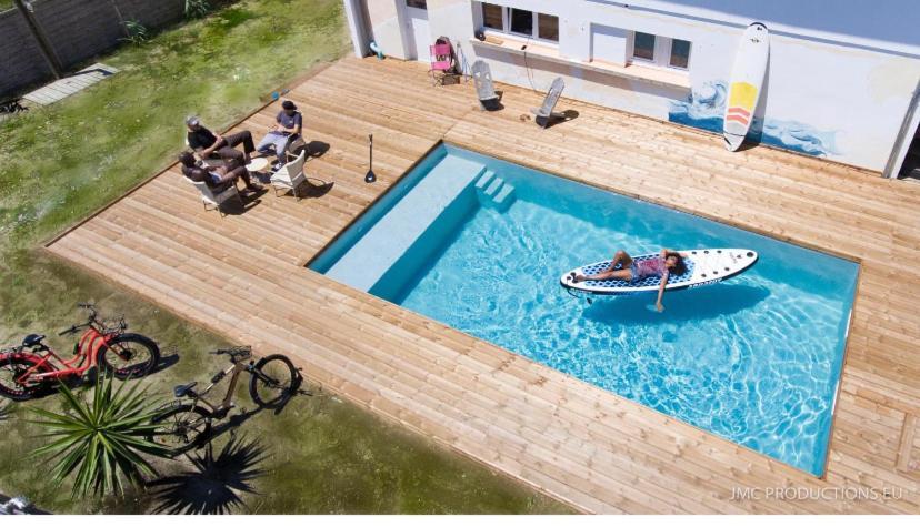 Sewa Surf House 10Min De Capbreton Hossegor Hotell Bénesse-Maremne Eksteriør bilde